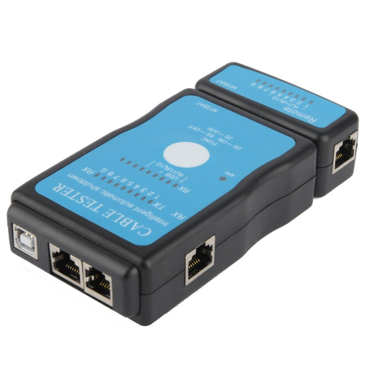 Cáp USB, máy kiểm tra cáp mạng đa năng RJ45 và RJ11, RJ45/RJ11 màu xanh dương
