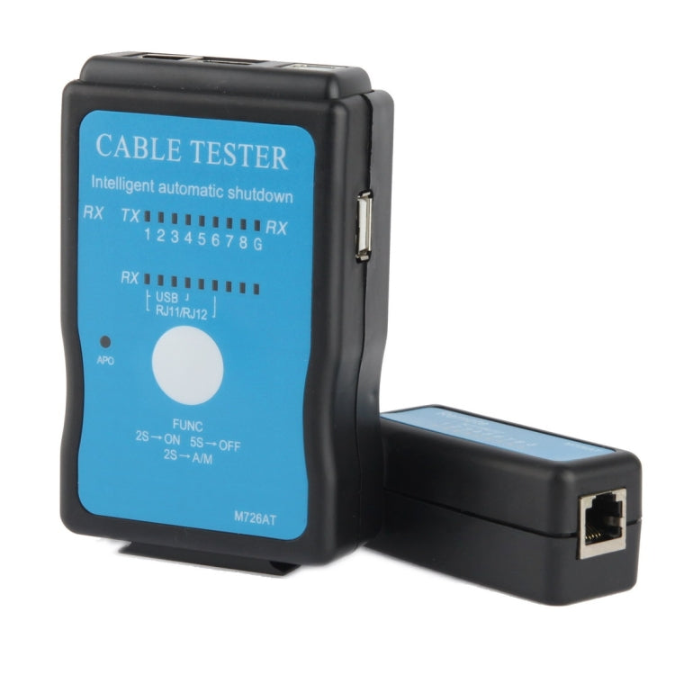 Cáp USB, máy kiểm tra cáp mạng đa năng RJ45 và RJ11, RJ45/RJ11 màu xanh dương