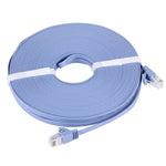 Cáp mạng LAN Ethernet CAT6 siêu mỏng phẳng 20m, màu xanh dương