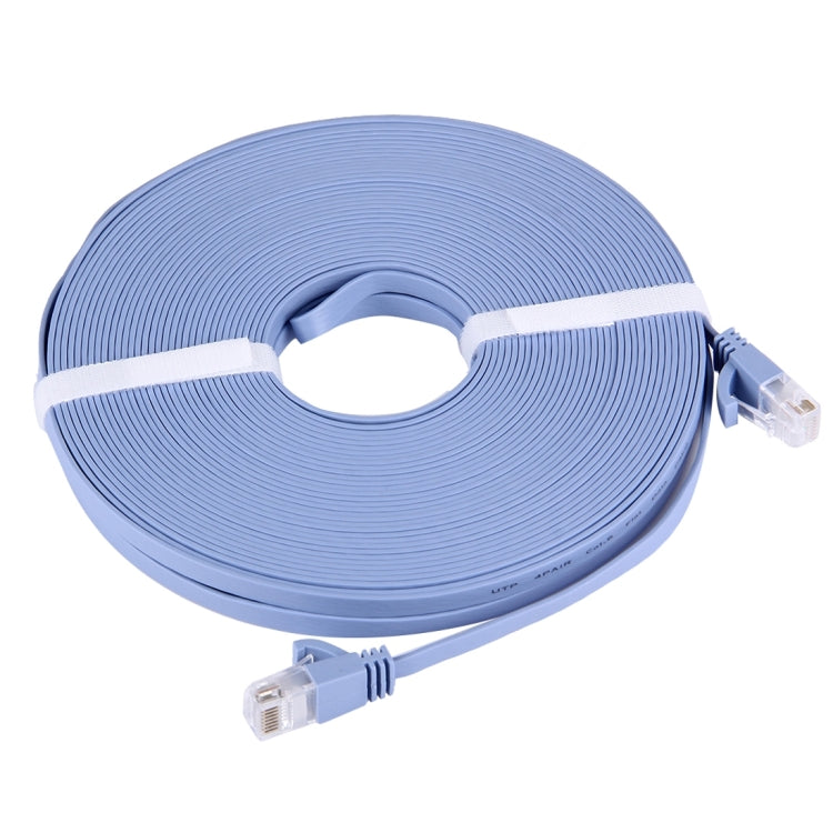 Cáp mạng LAN Ethernet CAT6 siêu mỏng phẳng 20m, màu xanh dương
