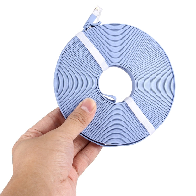 Cáp mạng LAN Ethernet CAT6 siêu mỏng phẳng 20m, màu xanh dương