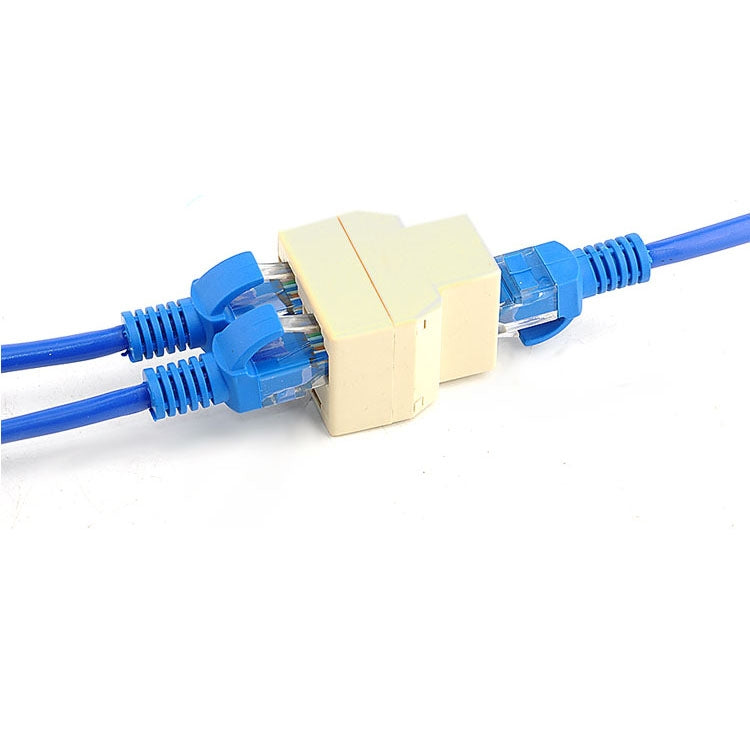 Bộ chia kết nối Ethernet RJ45 1x2, đầu nối RJ45 cái sang 2 cái