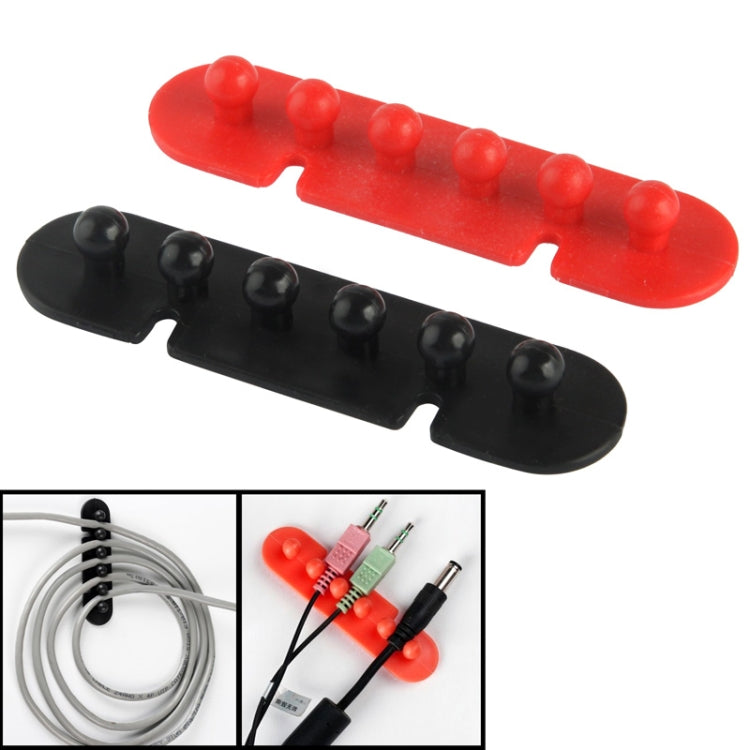 Bộ giữ dây cáp nhựa CC-595 (1 cặp), giao màu ngẫu nhiên
