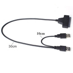 Cáp chuyển đổi ổ cứng SATA sang USB 2.0 đôi cho ổ cứng SATA 2.5 inch HDD/SSD