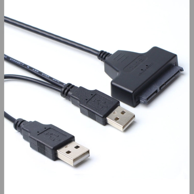 Cáp chuyển đổi ổ cứng SATA sang USB 2.0 đôi cho ổ cứng SATA 2.5 inch HDD/SSD