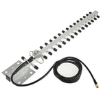 Ăng-ten mạng không dây Yagi SMA 17dBi