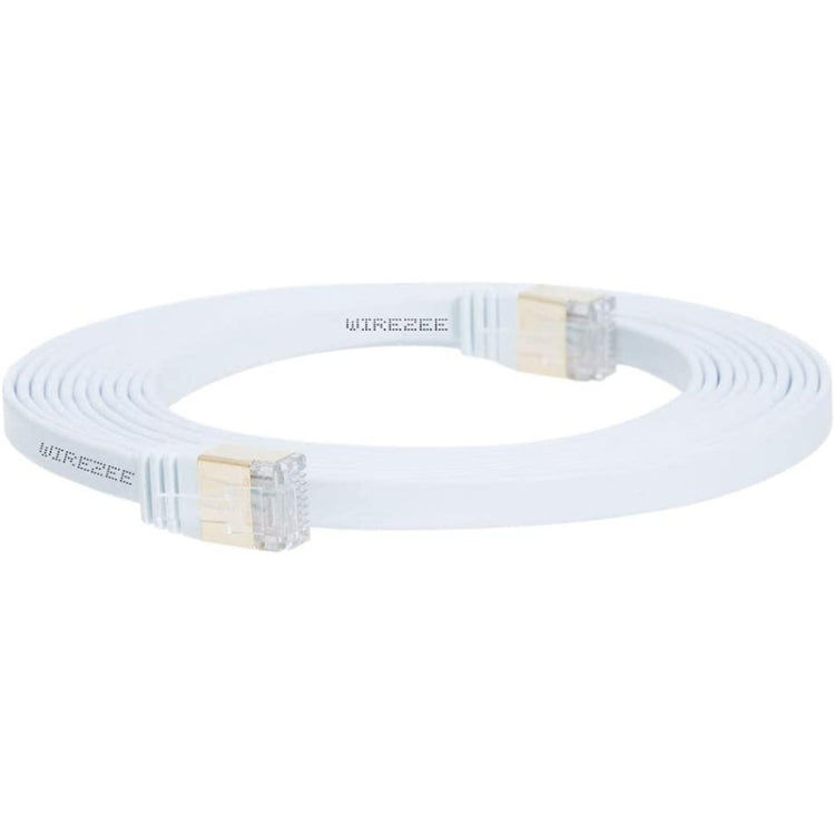 Cáp mạng LAN Ethernet CAT7 siêu mỏng phẳng tốc độ cao 10Gbps đầu mạ vàng, các chiều dài 1m, 2m, 3m, 5m, 10m, 15m, 20m, 25m, 30m