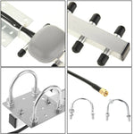 Ăng-ten Yagi SMA cắm tăng công suất cao 28dBi 4G 696-960MHz / 1710-2690MHz, Ăng-ten