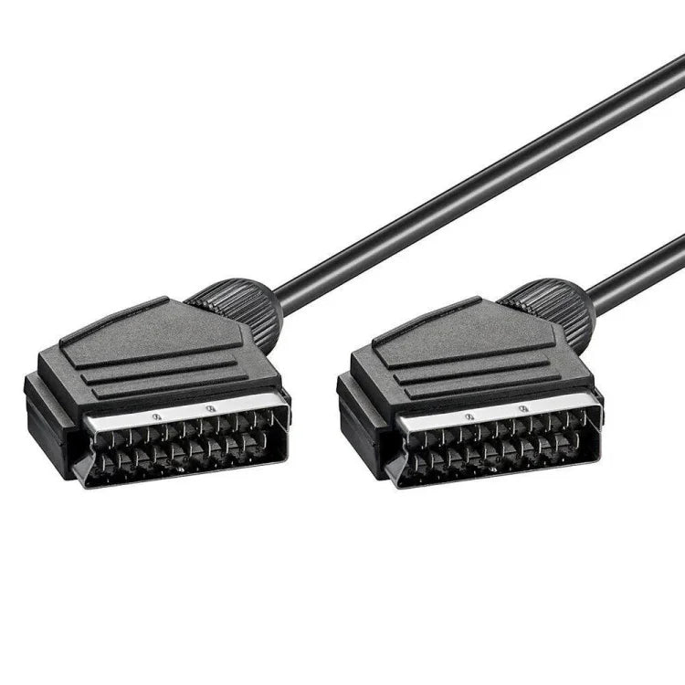 Cáp Dây Dẫn 20 Chân SCART đến SCART cho DVD/HDTV/AV/TV, Chiều Dài Cáp: 1.5m, 1.5m