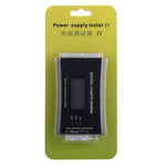 Máy kiểm tra nguồn máy tính PC 20/24 chân với màn hình LCD kỹ thuật số, công cụ đo công suất và chẩn đoán, đầu nối ATX có màn hình LCD