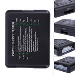 Máy kiểm tra nguồn PC 20 / 24 chân PSU ATX SATA HD, đầu nối ATX
