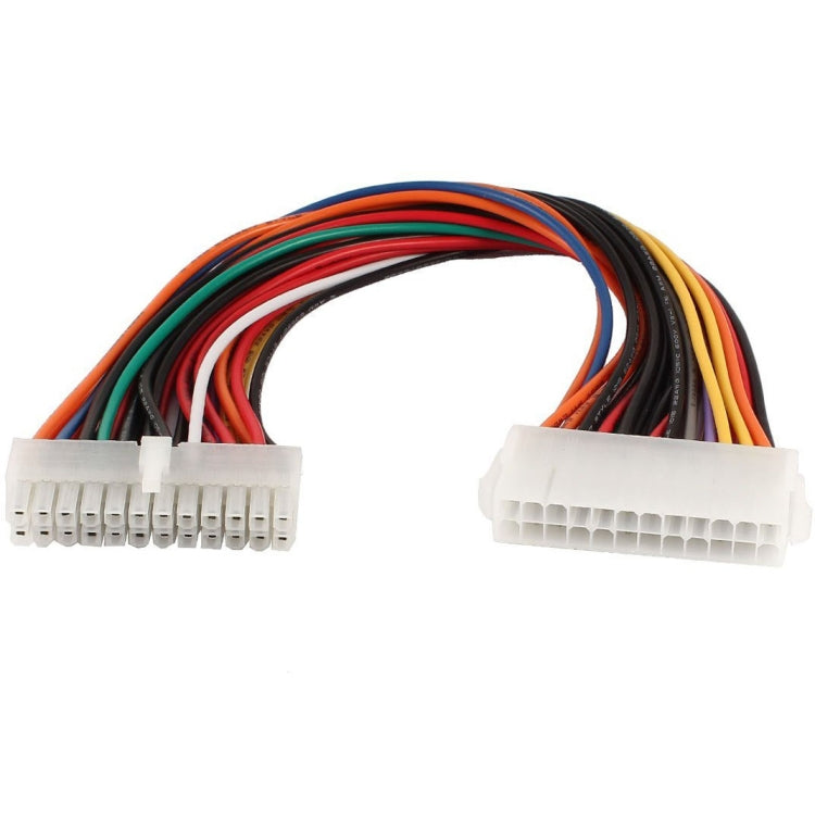 Cáp nối dài ATX 24 chân đực sang 24 chân cái, dài 25cm, 24 chân đực sang 24 chân cái, 25cm