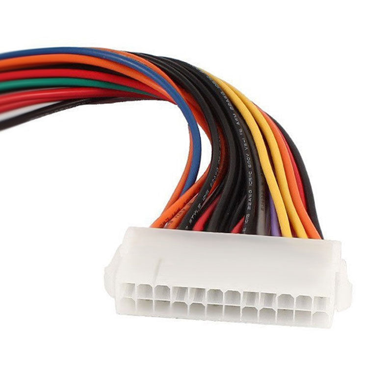 Cáp nối dài ATX 24 chân đực sang 24 chân cái, dài 25cm, 24 chân đực sang 24 chân cái, 25cm