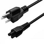 Dây nguồn laptop kiểu 3 chân chuẩn Mỹ, dài 1.5m, phích cắm Mỹ, dài 1.5m