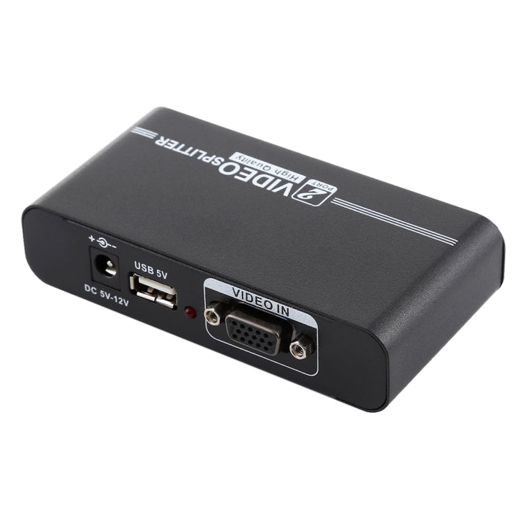 Bộ chia VGA VGA-102A 1 ra 2 cổng 1920 x 1440, 2 cổng
