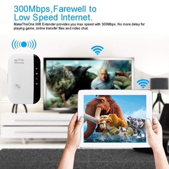 Bộ mở rộng sóng WiFi không dây WS-WN560N2 300Mbps Wireless-N 802.11n, phích cắm EU