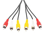 Cáp âm thanh video stereo RCA chất lượng tốt, chiều dài: 10m