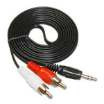 Cáp âm thanh jack 3,5mm stereo sang RCA đực chất lượng tốt, chiều dài: 5m, chất lượng tốt, chiều dài: 5m