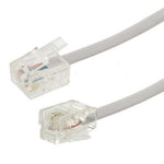 Cáp điện thoại 4 lõi RJ11 sang RJ11, chiều dài: 5m, chiều dài: 5m