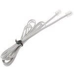 Cáp điện thoại 4 lõi RJ11 sang RJ11, chiều dài: 1,5m, chiều dài: 1,5m