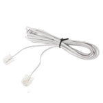Cáp điện thoại 2 lõi RJ11 sang RJ11, chiều dài: 3m, chiều dài: 3m