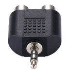 Cáp chuyển đổi âm thanh RCA cái sang jack 3.5mm đực Y, 2 đầu RCA cái sang 3.5mm, 2 đầu RCA (AV) cái sang 3.5mm