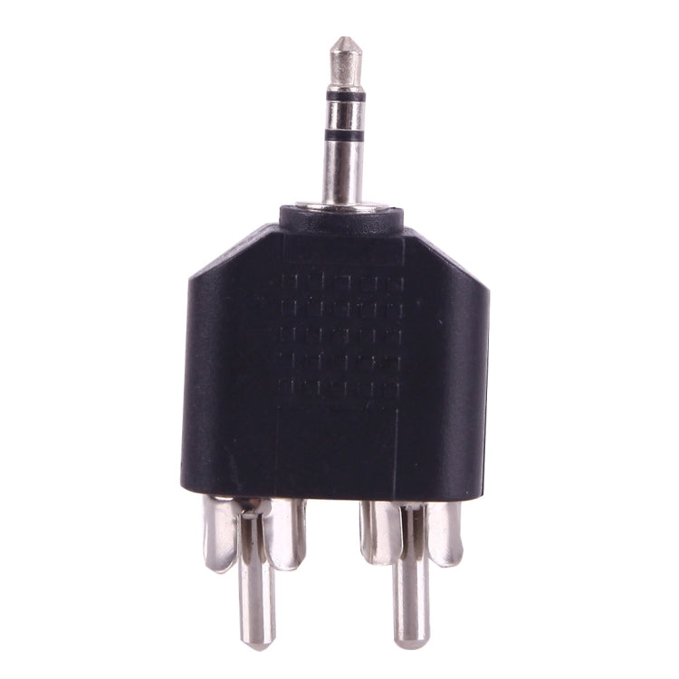Cáp chuyển đổi âm thanh 2 đầu RCA đực sang jack 3.5mm đực Y, 2 đầu RCA đực sang 3.5mm