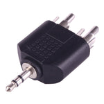 Cáp chuyển đổi âm thanh 2 đầu RCA đực sang jack 3.5mm đực Y, 2 đầu RCA đực sang 3.5mm
