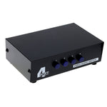 Hộp chuyển đổi AV RCA 4 cổng vào 1 cổng ra âm thanh video, 4 cổng vào 1 cổng ra