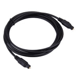 Cáp quang âm thanh kỹ thuật số đầu nối đực 4.0mm sang đực cho DVD HDTV, chiều dài: 2m, đường kính ngoài: 4.0mm