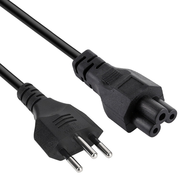 Dây nguồn AC máy tính xách tay kiểu 3 chân Brazil, chiều dài: 1.2m (đường kính ngoài 5.5), kiểu 3 chân Brazil, chiều dài: 1.2m (đường kính ngoài 5.5)