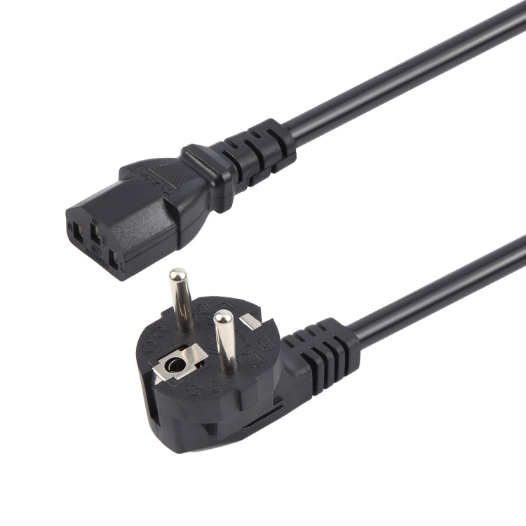 Dây nguồn máy tính PC đầu cắm EU 3 chân, dài 1.8m, 1.8m x 1.5