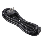 Dây nguồn máy tính PC đầu cắm EU 3 chân, dài 1.8m, 1.8m x 1.5