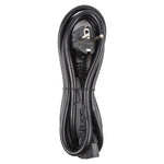 Dây nguồn máy tính PC đầu cắm EU 3 chân, dài 1.8m, 1.8m x 1.5
