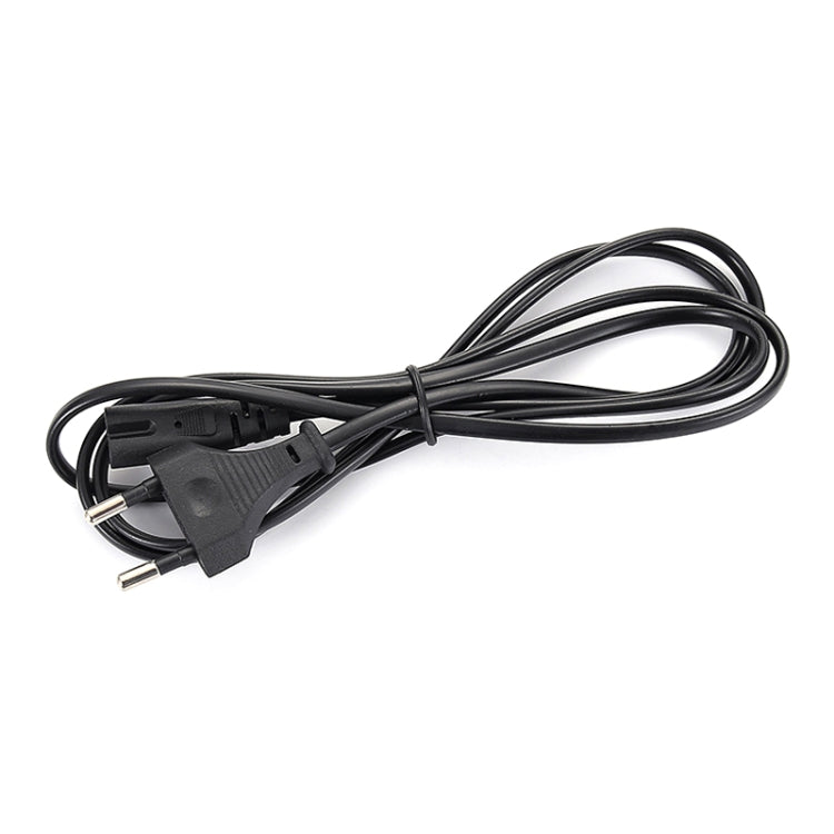 Dây nguồn AC cho laptop kiểu EU 2 chân chất lượng cao, dài 1.5m, đầu cắm EU 2 chân, dài 1.5m