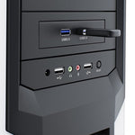 Cáp giá đỡ HUB 2 cổng USB 3.0 20 chân cho ổ đĩa mềm mặt trước, 2 cổng USB 3.0 (màu đen)