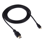 Cáp Micro HDMI sang HDMI 19 chân dài 1.5m, phiên bản 1.4, hỗ trợ 3D, HDMI đực, hỗ trợ 3D, dài 1.5m