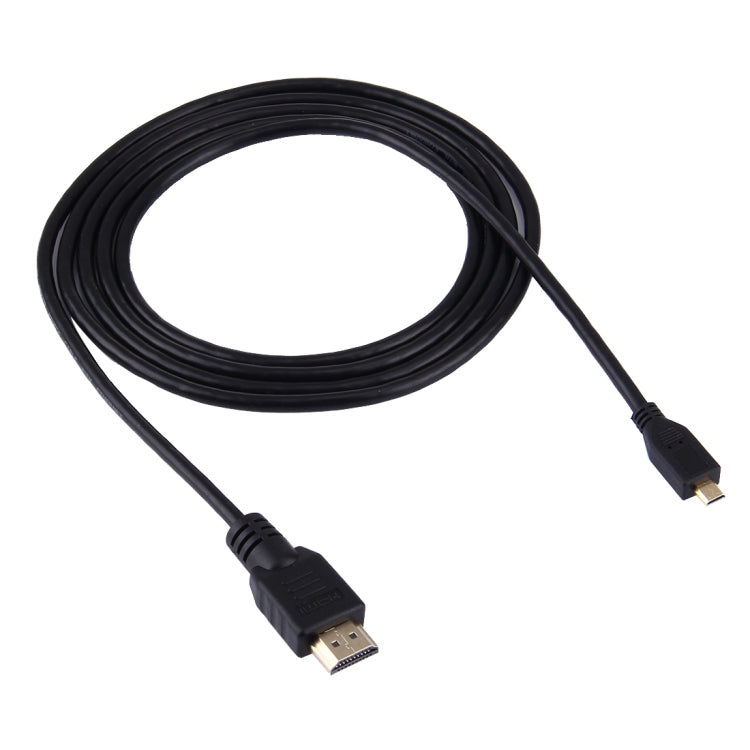Cáp Micro HDMI sang HDMI 19 chân dài 1.5m, phiên bản 1.4, hỗ trợ 3D, HDMI đực, hỗ trợ 3D, dài 1.5m