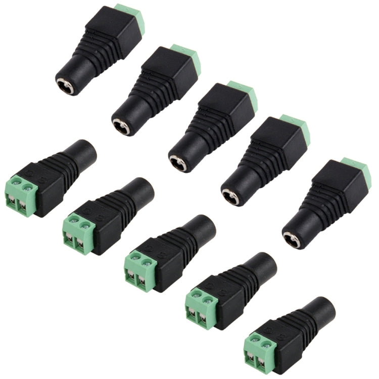 10 đầu nối jack nguồn DC cái cho CCTV