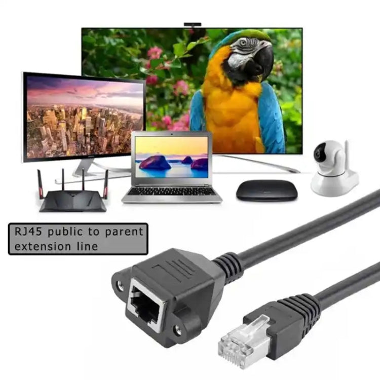 Cáp nối dài mạng RJ45 cái sang đực Cat, dài 1.5m, RJ45 đực 1.5m