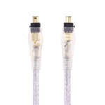 Cáp Firewire IEEE 1394 4 chân đực sang 4 chân đực chất lượng cao, dài 3m (mạ vàng), 4 chân sang 4 chân (3m)