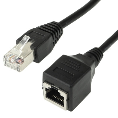 Cáp nối dài mạng RJ45 cái sang đực Cat, dài 30cm, RJ45 đực 30cm