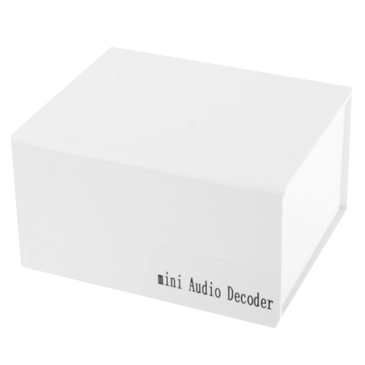 Bộ chuyển đổi âm thanh kỹ thuật số sang analog / Bộ giải mã âm thanh mini, Kích thước: 72 x 55 x 20mm, Spdif+Coaxial sang 2RCA+3.5mm