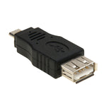Đầu chuyển USB 2.0 A cái sang Micro USB 5 chân đực OTG, USB AF sang Micro USB