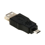 Đầu chuyển USB 2.0 A cái sang Micro USB 5 chân đực OTG, USB AF sang Micro USB