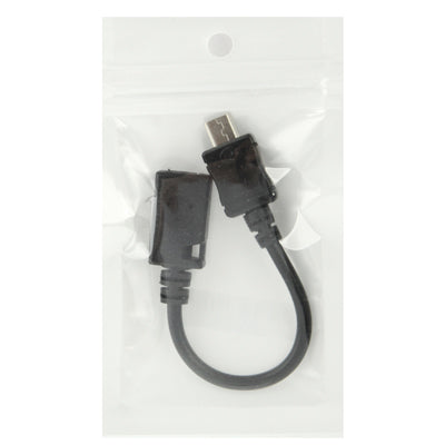 Cáp chuyển đổi Mini USB cái sang Micro USB đực, chiều dài: 13cm