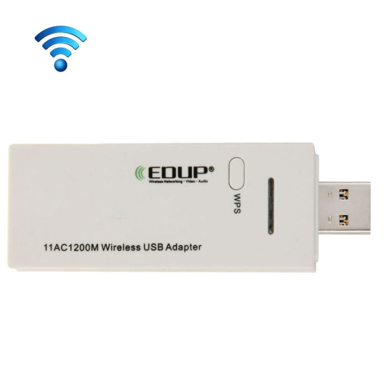 Bộ chuyển đổi Wifi không dây USB 3.0 EDUP AC-1601 802.11AC 1200M băng tần kép, AC-1601 1200Mbps
