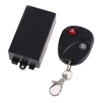 Bộ thu công tắc điều khiển từ xa RF không dây 12V DC 1 kênh học mã + bộ phát điều khiển từ xa 2 nút