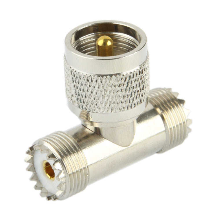 Bộ chuyển đổi UHF đực sang 2 x UHF cái, UHF đực
