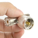 Bộ chuyển đổi UHF đực sang 2 x UHF cái, UHF đực